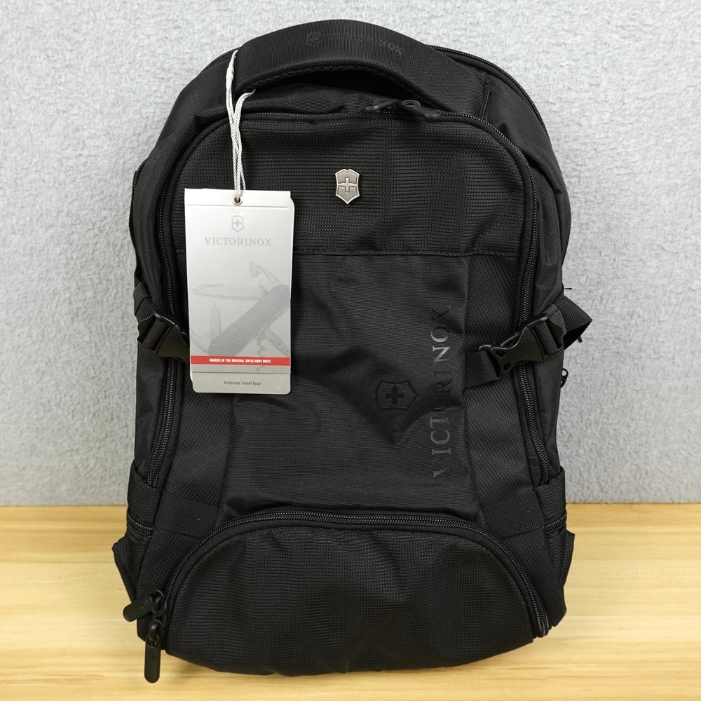 Victorinox VX Sport Evo Deluxe Backpack Black 16" Laptop Travel Business NWT